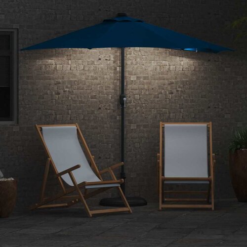  Vrtni suncobran Azurnoplava 294 x 150 x 223 cm Slike