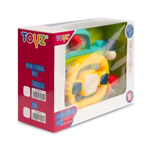 Toyz obrazovni volan - tirkizni Slike