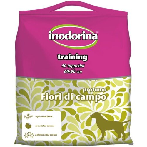 Inodorina Training Pads Flower parfume plenične podloge 60x90 40 ko Cene
