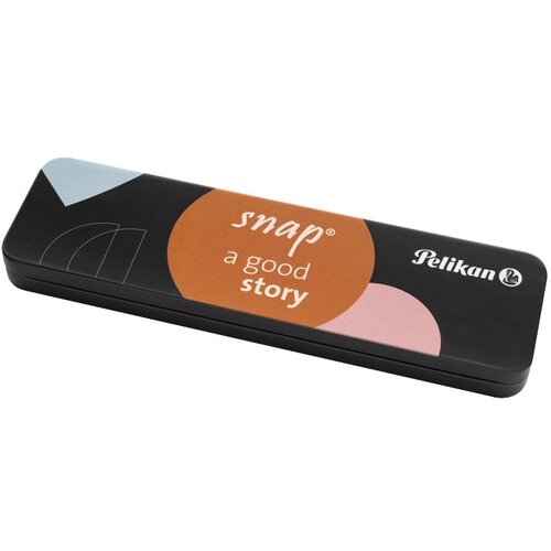  KEMIJSKA SNAP METALLIC U METALNOJ KUTIJI PELIKAN 824972 TIRKIZNA Slike