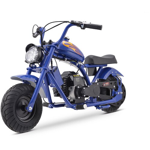 Nitro Motors Otro&amp;scaron;ki Mini Chopper 49cc Dirtbike 6-palčni Sport 2 modra Slike