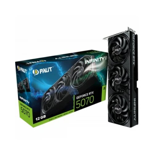 Gainward svga rtx 5070 python iii 12GB GDDR7 192bit, NE75070019K9-GB2050T Cene