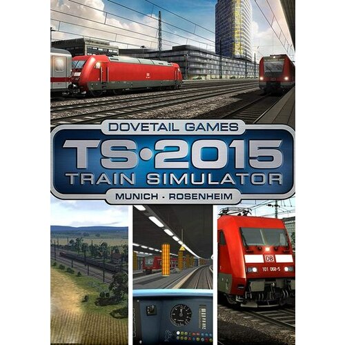 Train Simulator - Munich - Rosenheim Route Add-On (DLC) Steam Key EUROPE Cene