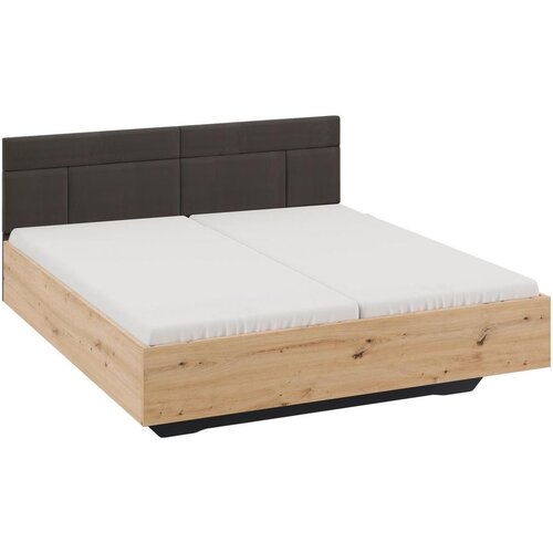 Premium Living Postelja Karpo, Siva, Barva Hrasta, 160x200 Slike