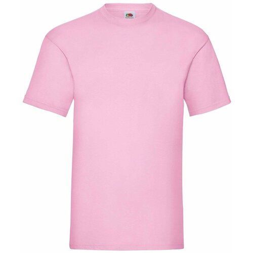 Fruit Of The Loom Men's Pink T-shirt Valueweight Slike