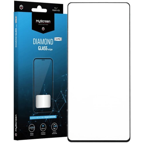 MYSCREEN My Screen protector Diamond Lite ZA&amp;Scaron;ČITNO KALJENO STEKLO Xiaomi Redmi 14c - Edge Full Glue, (21974988) Slike
