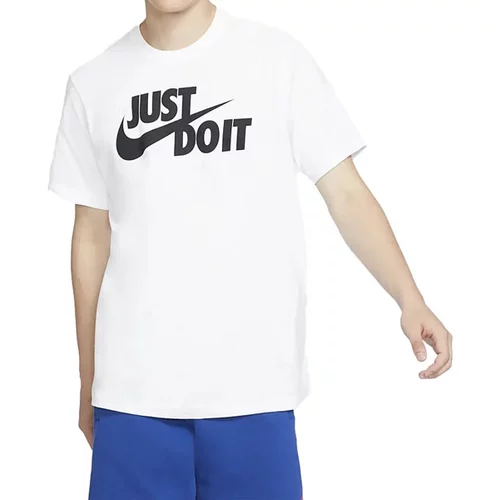 Nike Moška majica JUST DO IT SWOOSH Moška kratka majica Bela