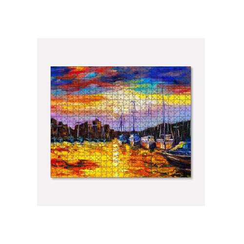 WALLXPERT PZL_0144_500 Multicolor Puzzle Cene