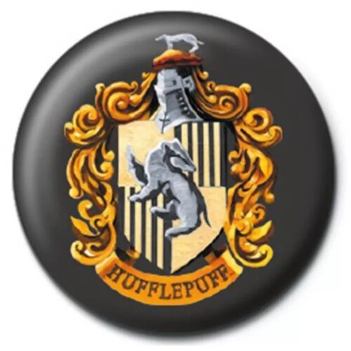 HARRY POTTER (hufflepuff crest) badge Slike