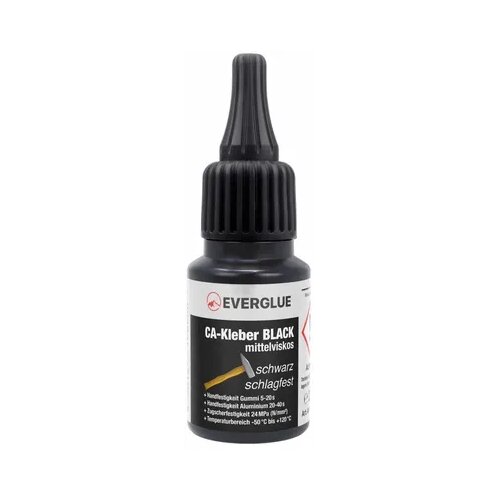 Everglue Black Superglue, Medium viscosity Cene
