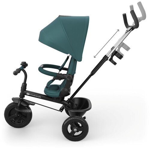 Kinderkraft Tricikl Aston 2 Plus, Green Slike