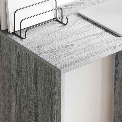  Stol Siva Sonoma 78,5 x 37 x 154,5 cm Konstruirano drvo Slike