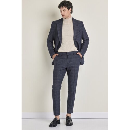 Legendww muske elegantne pantalone slim kroja sa karo dezenom Cene