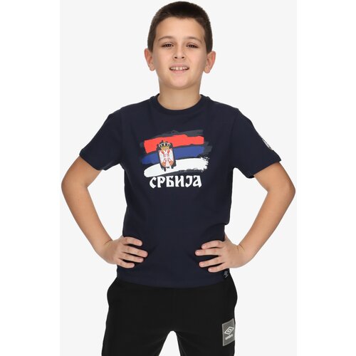 Umbro majica za dečake ec serbia t shirt jnr UMA241B858-02 Slike