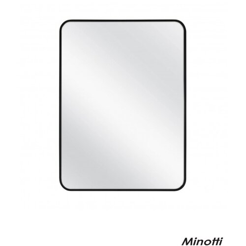 Minotti ogledalo sa aluminijumskim crnim ramom 60x80 H-1064L Cene