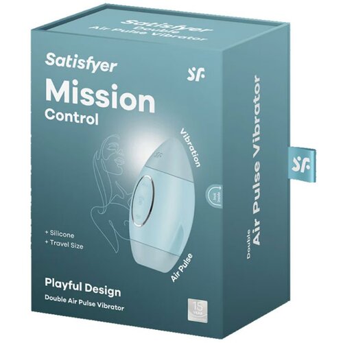 SATISFYER AIR MISSION CONTROL BLUE Slike