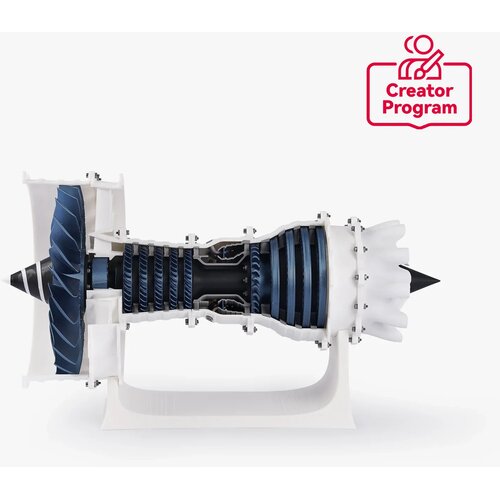  Jet Engine Model Components Kit-006 - 1 kom Slike