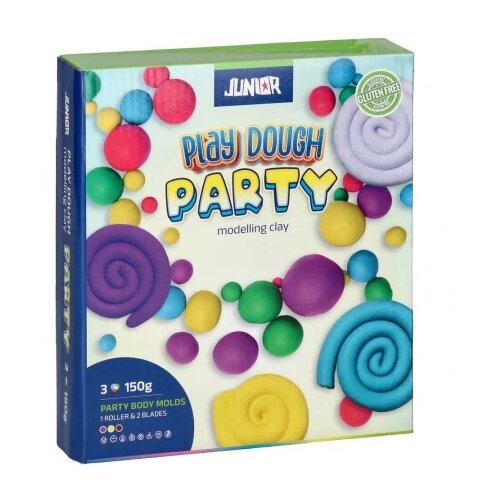 Junior Funny clay, masa za oblikovanje sa kalupima, miks, party Cene