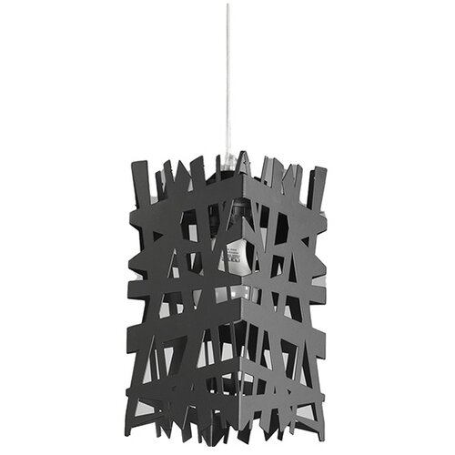  ONLI - Visilica na sajli FORESTA 1xE27/15W/230V crna Slike
