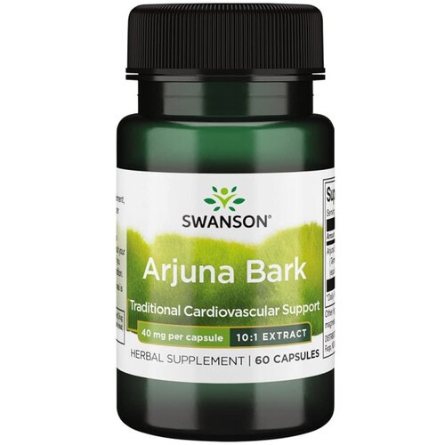 Swanson Arjuna 500 mg (60 kapsul) Cene