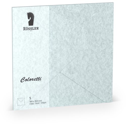 Grupo COLORETTI VELIKA KVADRATNA KUVERTA 5 ENOT MODRI PERGAMENT, (20870650) Cene