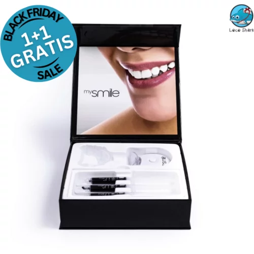 LocoShark MySmile Teeth Whitening Set - Komplet za beljenje zob (1+1 GRATIS)