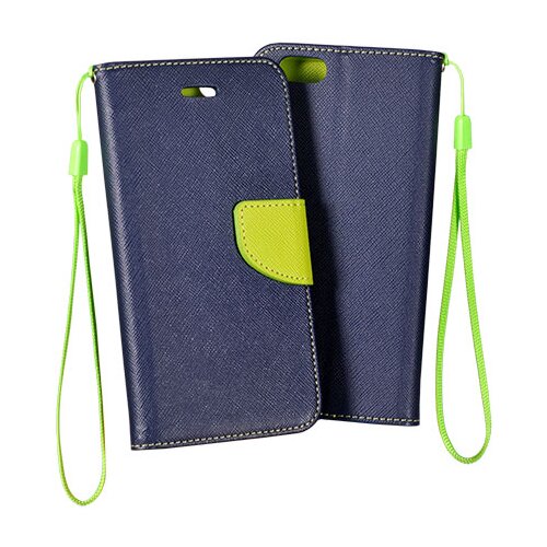  Preklopni ovitek / etui / za&amp;scaron;čita Fancy za Xiaomi Mi 10 Lite 5G - modri &amp;amp; zeleni Slike