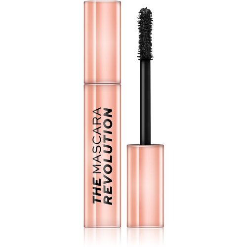 Makeup Revolution The Mascara Revolution maskara za volumen, dužinu i odvajanje trepavica nijansa Black 12 ml Slike