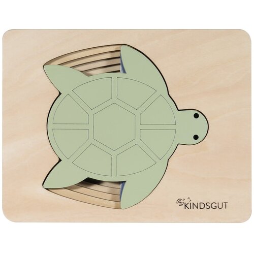 Kindsgut Lesena sestavljanka vtikanka Turtle &amp;ndash; Slike