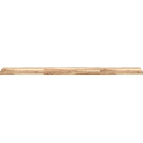  Plutajuće police 4 kom 160x20x4 cm Neobrađeno puno drvo akacije Slike