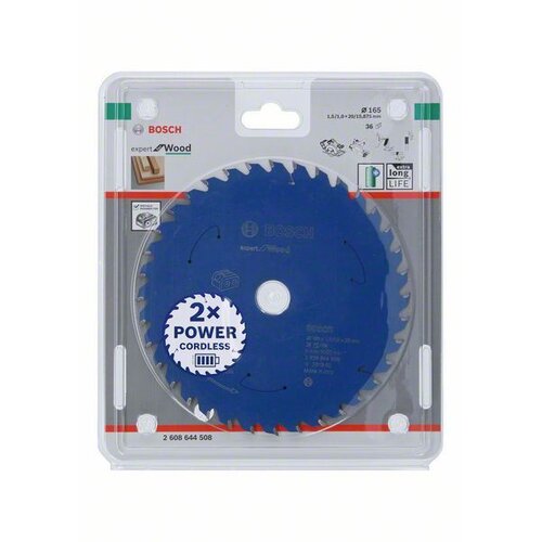 Bosch Expert for Wood list kružne testere za akumulatorske testere 165x1.5/1x20 T36 2608644508, 165x1.5/1x20 T36 Cene