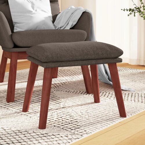 vidaXL stolček za noge taupe 45x29,5x39 cm blago Cene