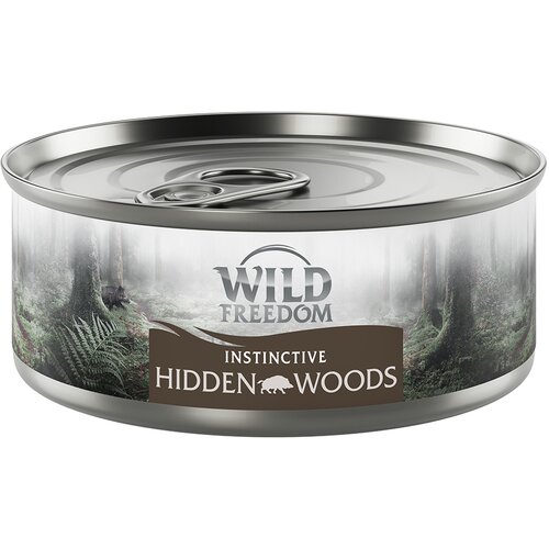 Wild Freedom Varčno pakiranje Instinctive 24 x 70 g - Hidden Woods - divja svinja Slike