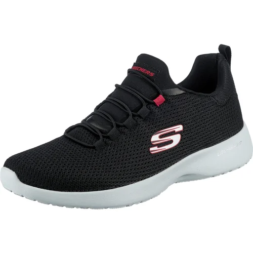 Skechers Slip On tenisice 'Dynamight' crvena / crna / bijela