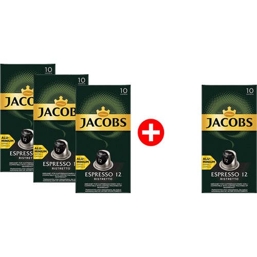 Jacobs Kapsule Espresso Ristretto 12, 3+1 Cene