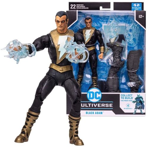DC Comics DC Build-A Wave 7 Endless Winter Black Adam 7-Inch Scale Action Figure, (20499652) Cene