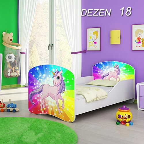  dečiji krevet drveni 180x80 cm i gratis du&scaron;ek 45 dezena Cene