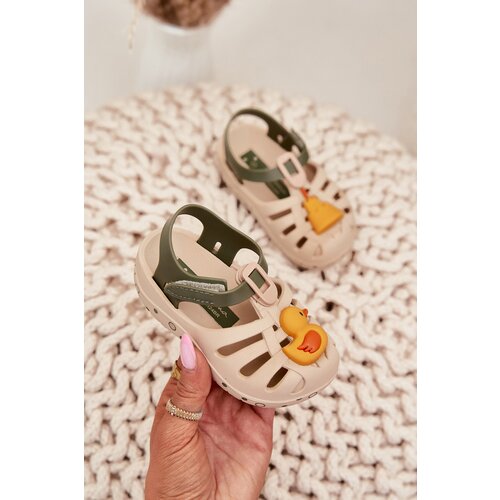 Ipanema Children's Sandals With Velcro 83619 Beige Summer XV Baby Cene