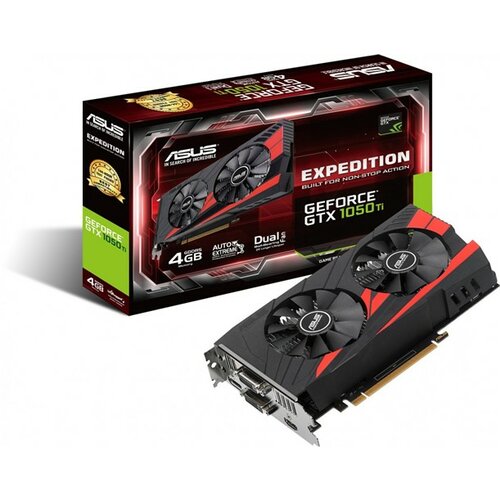 Asus nVidia GeForce GTX 1050 Ti 4GB 128bit EX-GTX1050TI-4G grafička kartica Slike