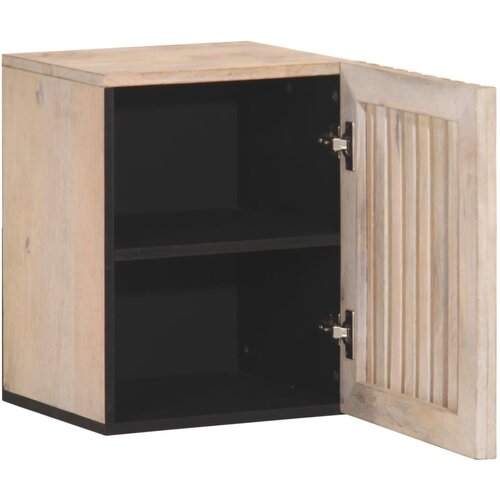 Maison Chic Stenska Kopalniška omarica - Kopalniški kabinet 38x34x48 cm trden mangov les, (21794752) Cene