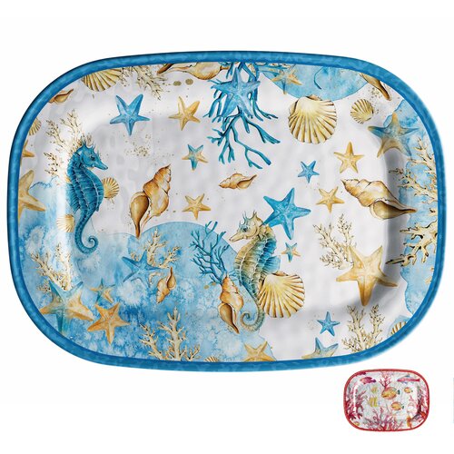 Ad trend Krožnik Shell 43x32cm / pravokoten / več barv / melamin, (5000199609) Slike