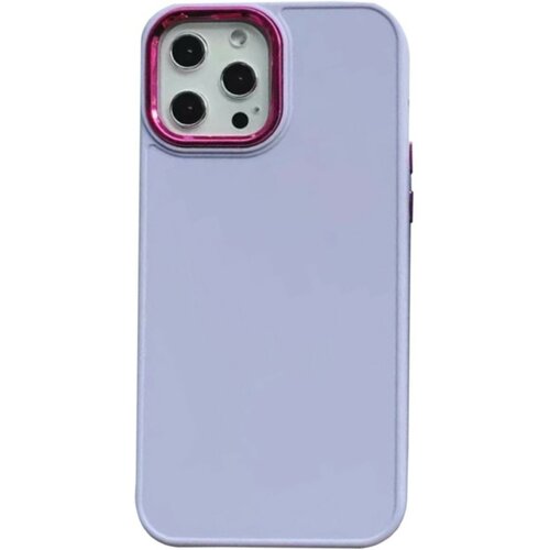 iPhone MCTK41-12/12 pro * Futrola UTP Shiny Lens Silicone Purple (169.) Slike