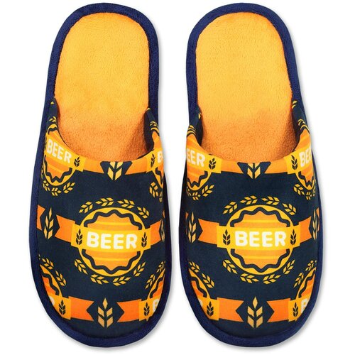 Frogies men's slippers beer emblem - frogies Slike
