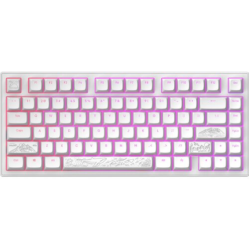 Dark Project alu terra nostra R2 white - wired gaming keyboard (ansi) Cene