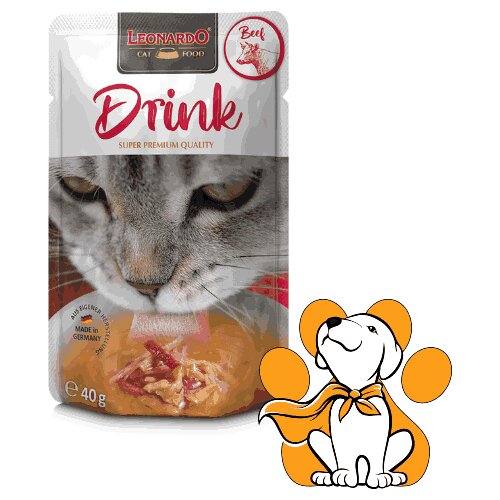 Leonardo Cat Drink Beef 40g, Dodatna Hidratacija Za Odrasle Mačke Cene