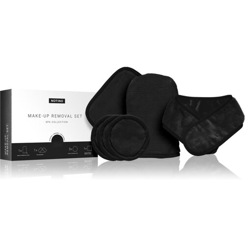 Notino Spa Collection Make-up removal set komplet za odstranjevanje ličil iz mikrovlaken Black Slike