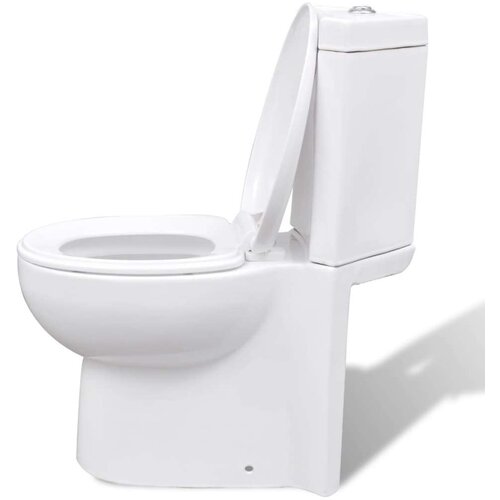 VidaXL kutna bijela WC &amp;scaron;koljka od keramike Slike