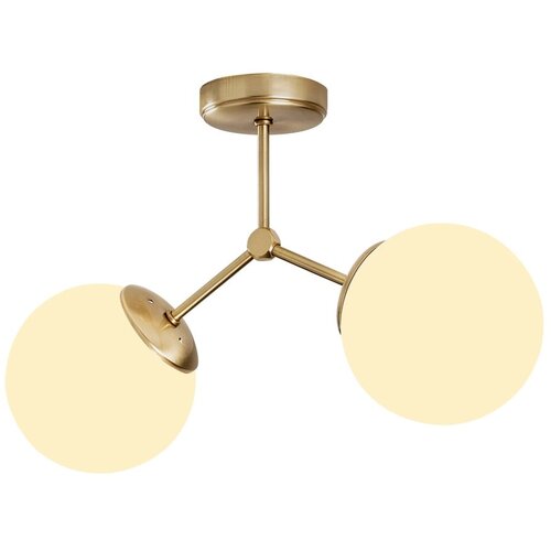 Opviq lights Damar 6332 Luster, zlatno-bijeli Slike