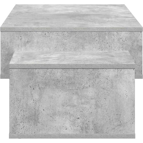  Stolić za kavu Betonski sivi 105 x 50 x 32 5 cm Konstruirano drvo Slike