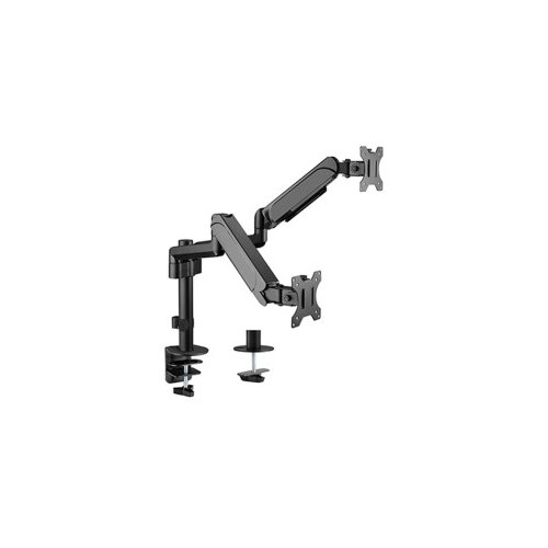  NOSAČ ZA DVA MONITORA GEMBIRD MA-DA2P-01, montaža na stol, 17”-32”, up to 9 kg Cijene